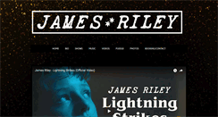 Desktop Screenshot of jamesrileymusic.com